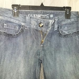 Sale. Guess Daredevil Boot Dark Grey Women's Jeans